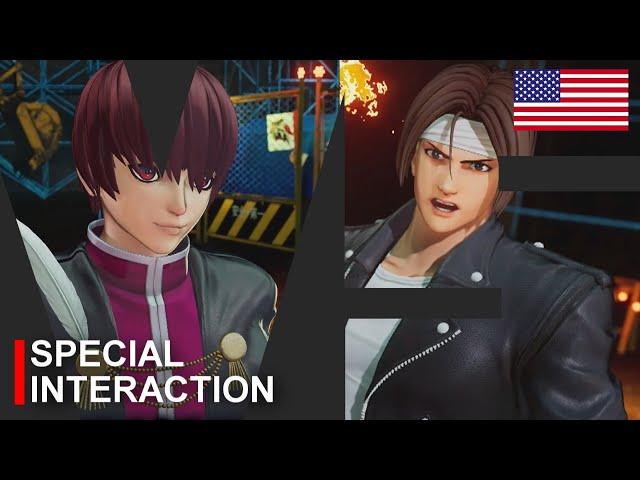 【KOF XV】OROCHI CHRIS vs KYO ► Story Special Interaction English Mod