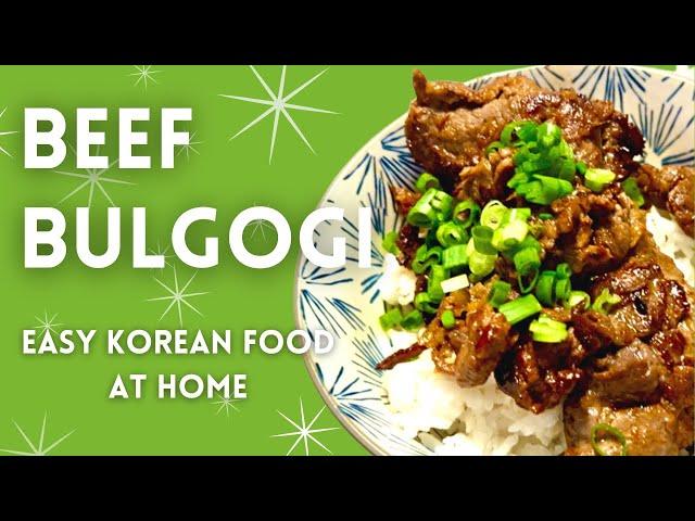 I Made Beef Bulgogi | Ginger Snap Kitchen