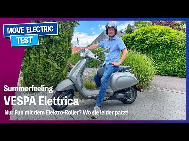 Vespa Elettrica - Nur Fun mit dem Elektroroller? Fahren Reichweite Akku und ein paar echte Schwächen