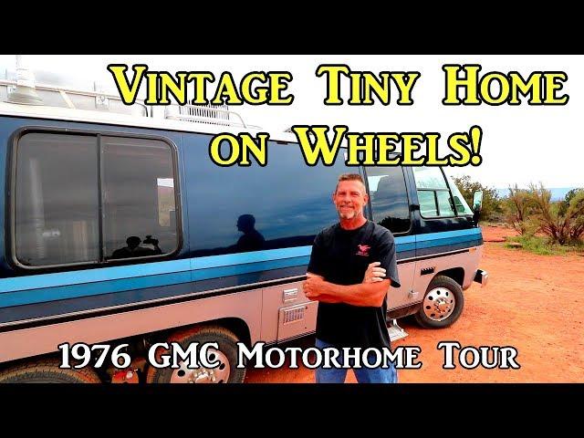 Vintage Tiny Home on Wheels - 1976 GMC Motorhome Tour