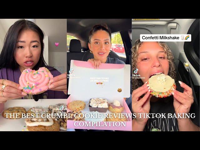 The BEST Crumbl Cookie Reviews & Taste Tests  | Aesthetic Crumbl TikTok Compilations