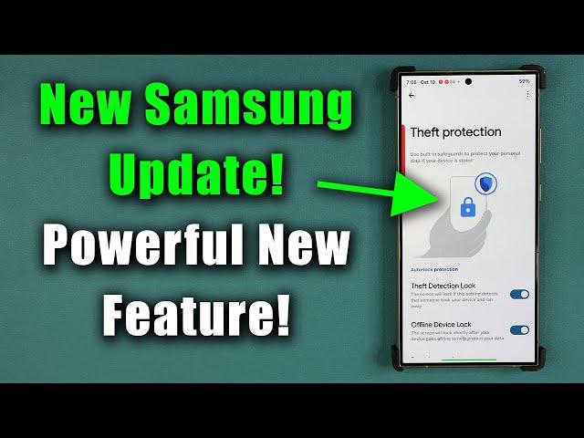 New Samsung Update Adds New Feature to Millions of Galaxy Phones! - What's New?