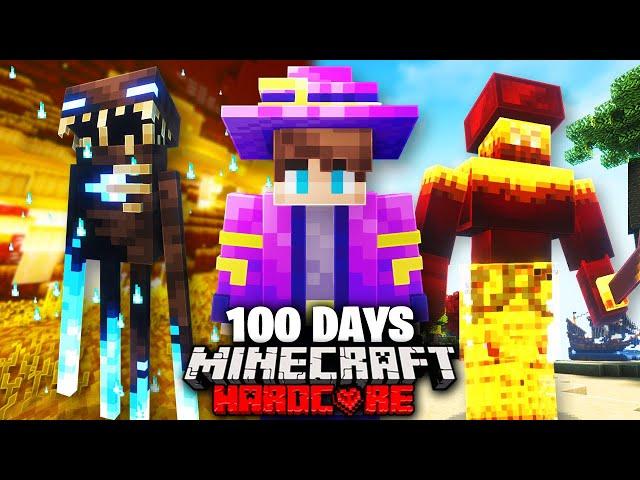 I Survived 100 Days with ALL THE MODS in Hardcore Minecraft!