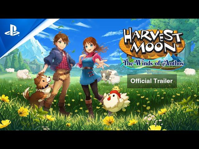 Harvest Moon: The Winds of Anthos - Official Trailer | PS5 & PS4 Games