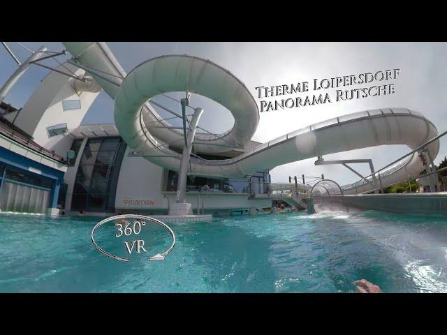 Therme Loipersdorf Panoramarutsche (Steel Slide) 360° VR Onride