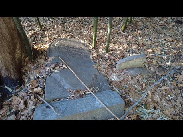 THE ABANDONED CEMETERY INSIDE A CEMETERY