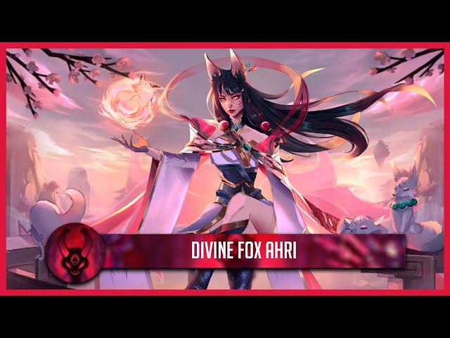 Divine Fox Ahri by LordksOP | League of Legends Custom Skin