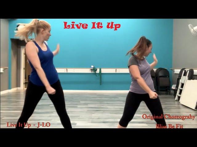 Zumba Warm Up - Bliss Be Fit ( Live It Up by J-Lo) Choreography