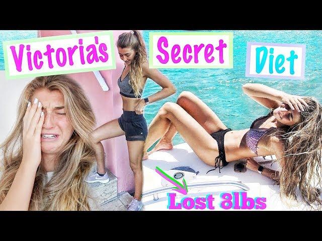 Trying The Victoria's Secret Model Diet & Workouts For a Week