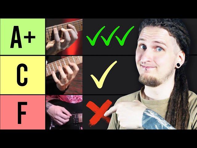 Guitar Exercises Ranked By Importance