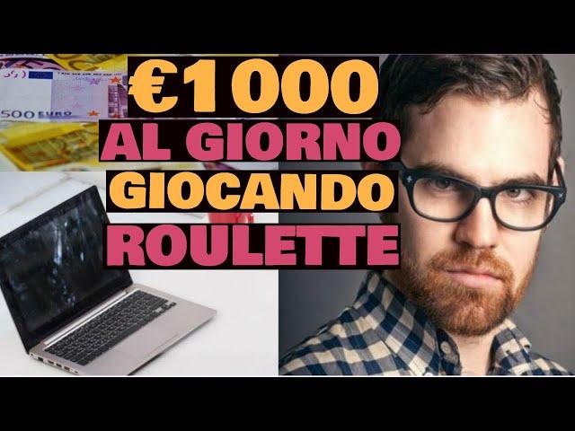 Roulette Sistema: €26.000 al mese