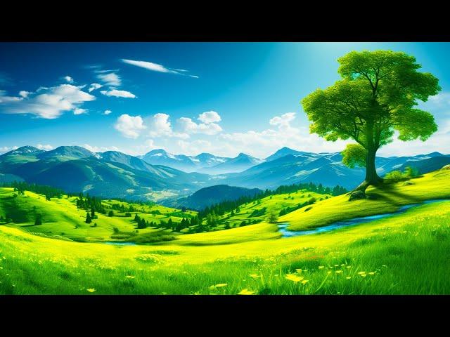 Deep Relaxation Music 2024 - Wonderful healing music to calm the mind and relieve nerve disorders