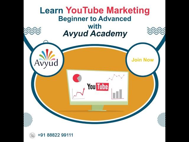 Learn YouTube Marketing Course at Avyud Academy