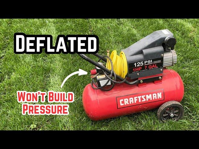 Fixing a Trash-Day Air Compressor - Craftsman 1HP 7 Gallon