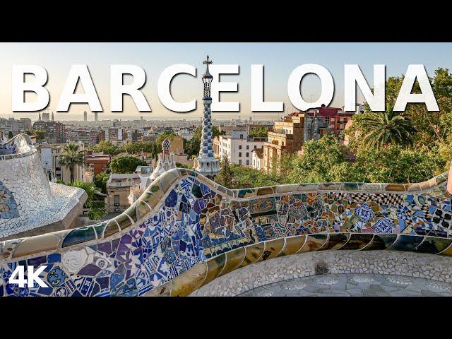 Barcelona Spain Cinematic Travel Film | Europe 4K