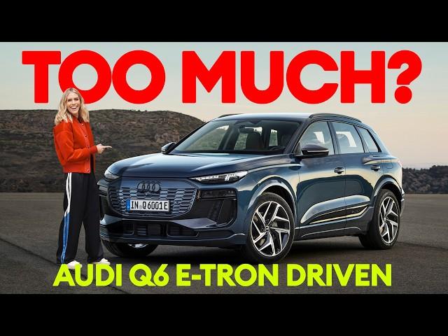 FIRST DRIVE: Audi Q6 e-tron: the best electric Audi yet? | Electrifying