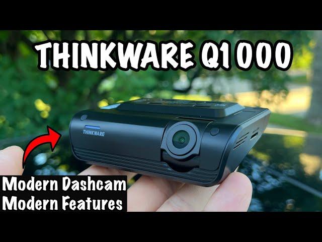 THINKWARE Q1000  - Premium Dash Camera with Modern Features