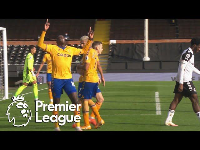 Abdoulaye  Doucoure heads Everton into 3-1 cushion against Fulham | Premier League | NBC Sports