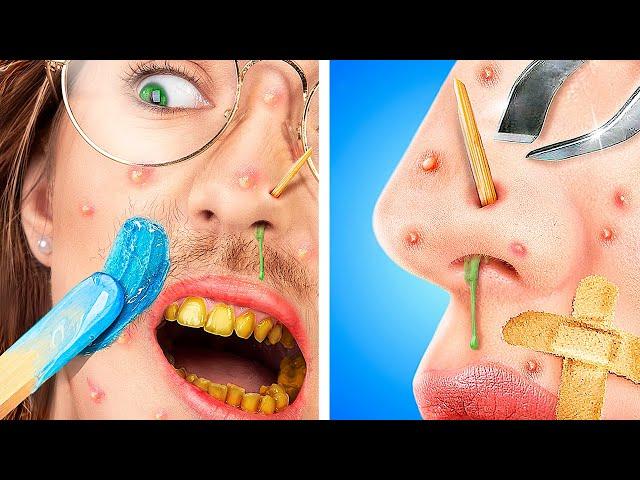 From Nerd to Popular! Extreme Makeover With Beauty Gadgets from TikTok!