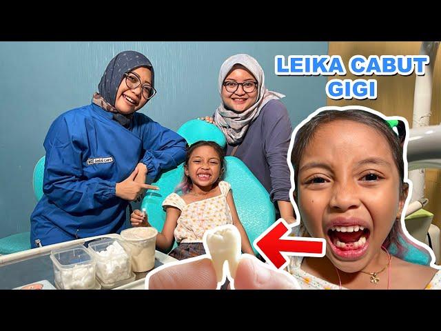 LEIKA BERANI KE DOKTER GIGI‼️ BERSAMA AYAH DAN BUNDA