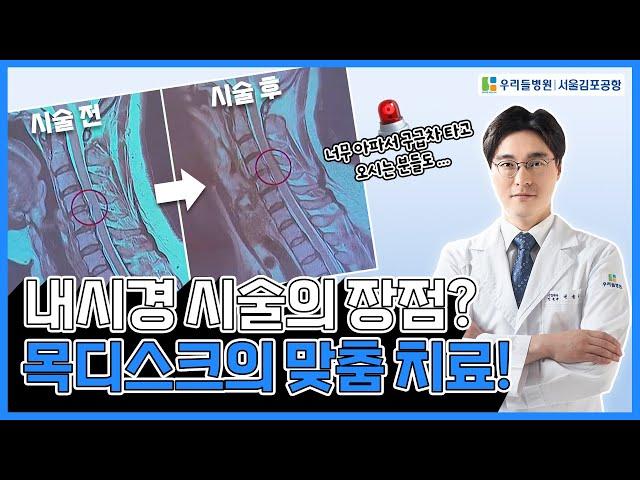 목디스크 맞춤치료 [ft.내시경치료]