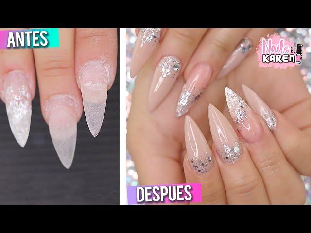 ARREGLO Uñas con LEVANTAMIENTO - El resultado ME ENCANTO | NailsByKaren