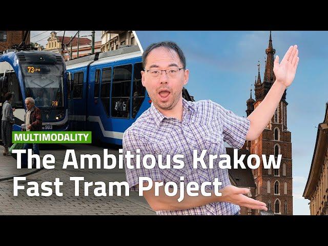 How did Krakow build rapid transit at a low cost? | Navigating Urban Transit with George Liu