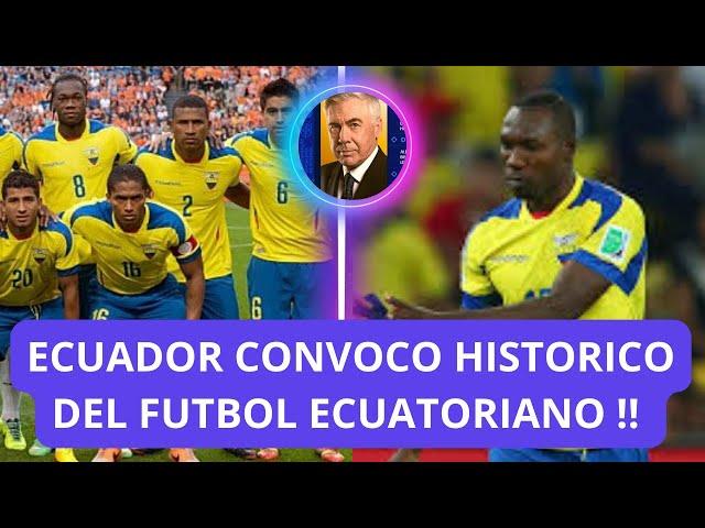INCREDIBLE!! ECUADOR CALLS UP ECUADORIAN SOCCER LEGEND - BRAZIL ANNOUNCES SQUADRON