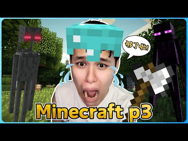 阿浪哥的Minecraft生存实况！我被末影人针对了？【全字幕】( 我的世界 ) 第三集