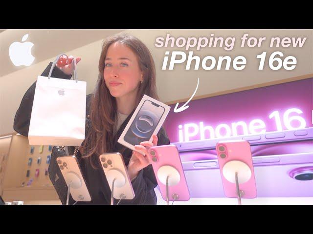 Getting the New iPhone 16e  | Apple Store Vlog