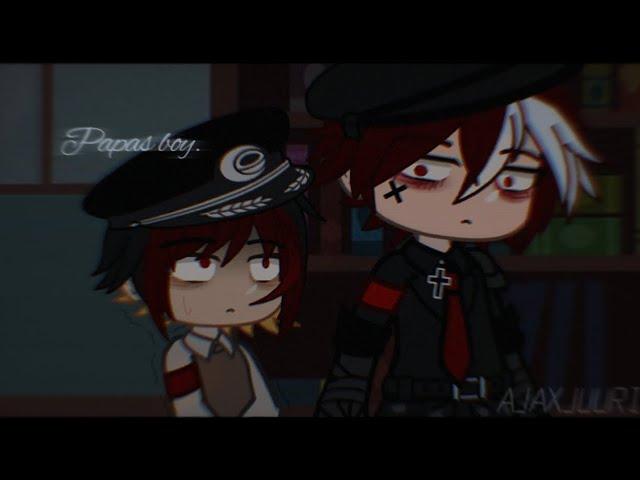 Papas boy | gacha countryhumans | Germany