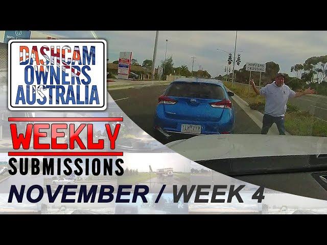 Dash Cam Owners Australia Weekly Submissions November Week 4