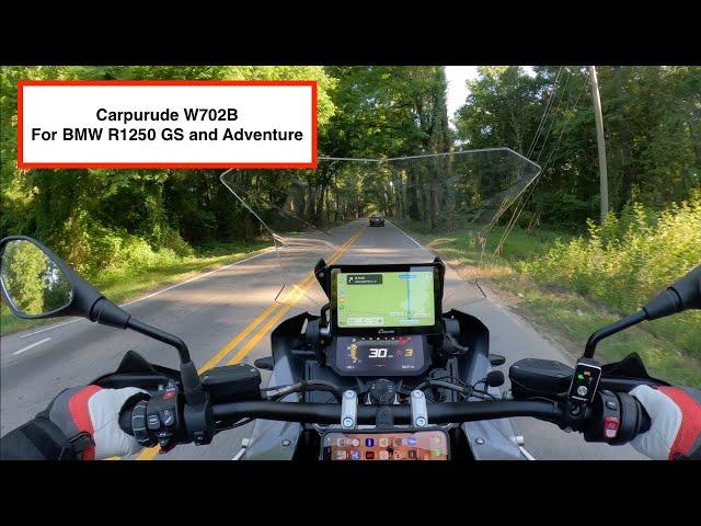 Carpuride W702B for BMW R1250 GS and Adventure   4K