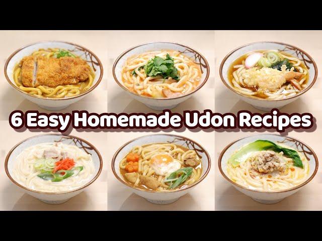 6 Easy Ways to Make Homemade Japanese Udon - Revealing Secret Recipes!!