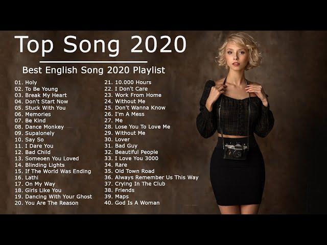 Best English Songs 2020 ️ Top 40 Popular Songs Playlist 2020 ️ Top Music 2020 Playlist