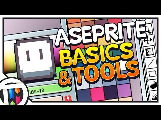 Aseprite Tutorial - Absolute Beginner Tutorial (Basics & Tools!)