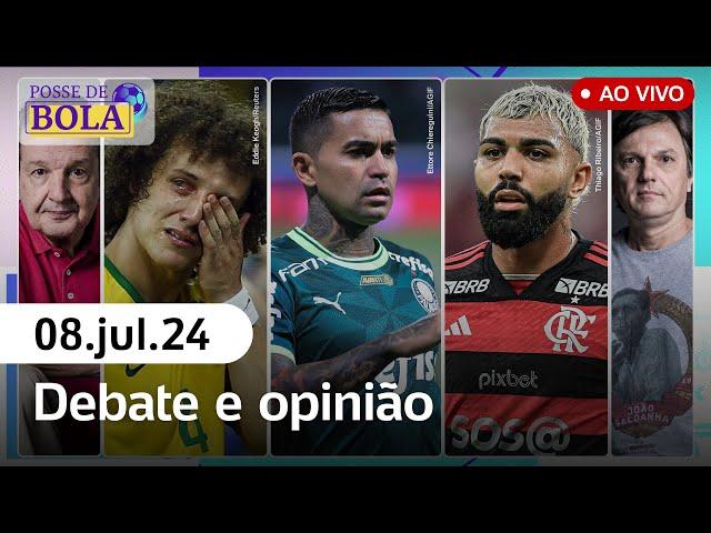  POSSE DE BOLA COM MAURO CEZAR, ARNALDO, TIRONI, JUCA KFOURI, TRAJANO E DANILO LAVIERI - 08/07/2024