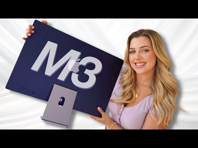 Purple M3 iMac Unboxing and Review!