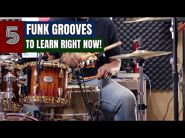5 Classic Funk Grooves To Learn Right Now 