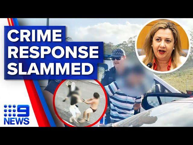 Queensland government's attempt to crackdown on youth crime slammed | 9 News Australia