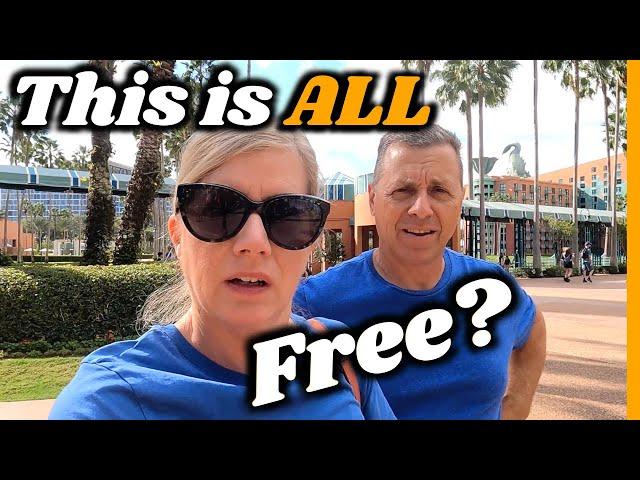 How to Visit & Enjoy Disney World for Free | NOT Parks (Part 1)