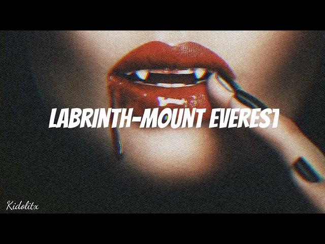 Labrinth - Mount Everest (slowed + reverb)