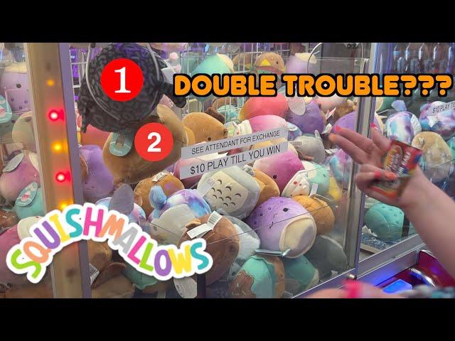 AMAZING Squishmallow Claw Machine Wins at Franks Arcade!