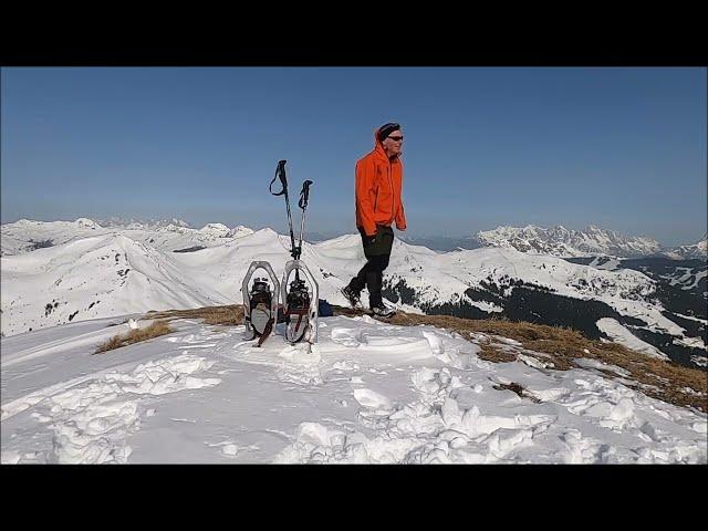 Hochsonnberg 2150m (Kitzbüheler Alpen) mit Schneeschuhen