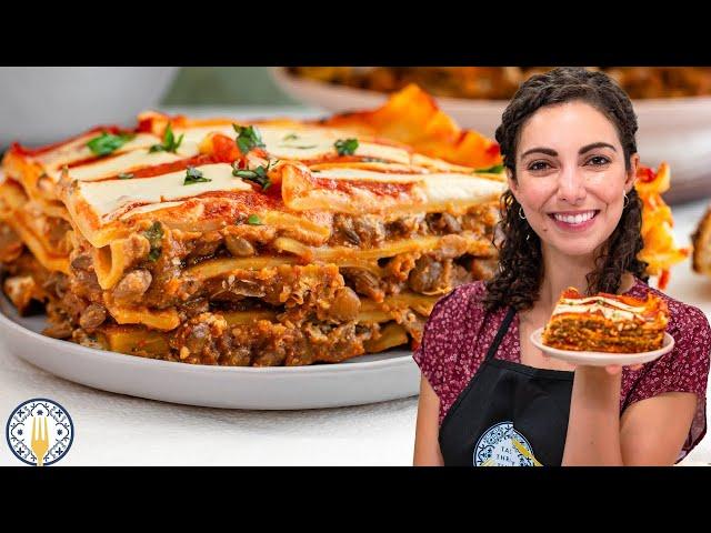 Lentil Lasagna | Easy, Vegan, Protein Packed!