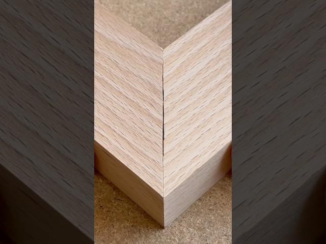 When a miter gap appears in the joints. #shorts