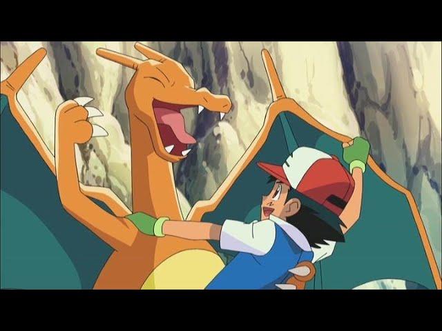 Ash und die Entwicklung seines Glurak | Pokémon: SW – Abenteuer in Einall und darüber hinaus