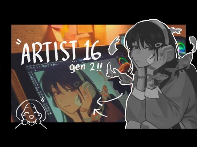 Trying out the XP-Pen Artist 16 (2nd Gen) | Draw with me