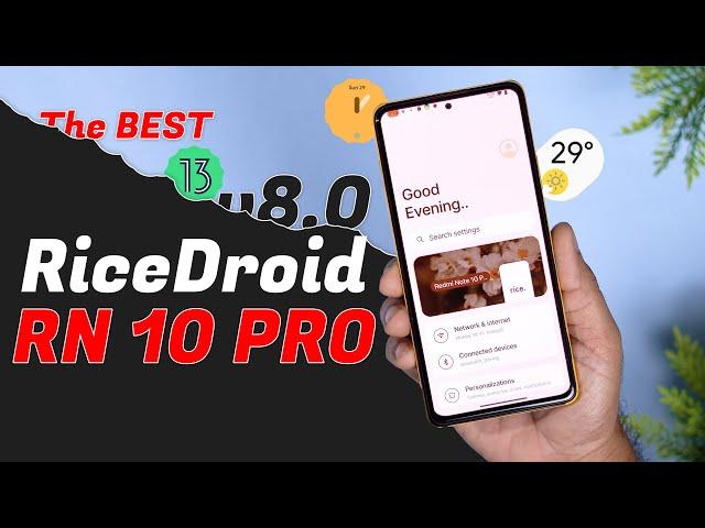 RideDroid OS Review - The (Almost) Perfect Android 13 Based Custom ROM for the Redmi Note 10 Pro/Max