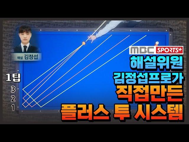 MBC스포츠플러스 해설위원 김정섭프로가 직접만든 플러스 투 시스템